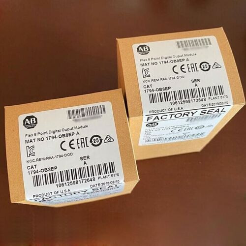 New Factory Sealed Ab 1794-Ob8Ep Ser A Flex 8 Point Digital Output Module