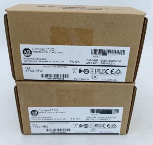 New Ab 1769-Pb2 Ser A Compactlogix Dc 2A/0.8A Power Supply 1769Pb2