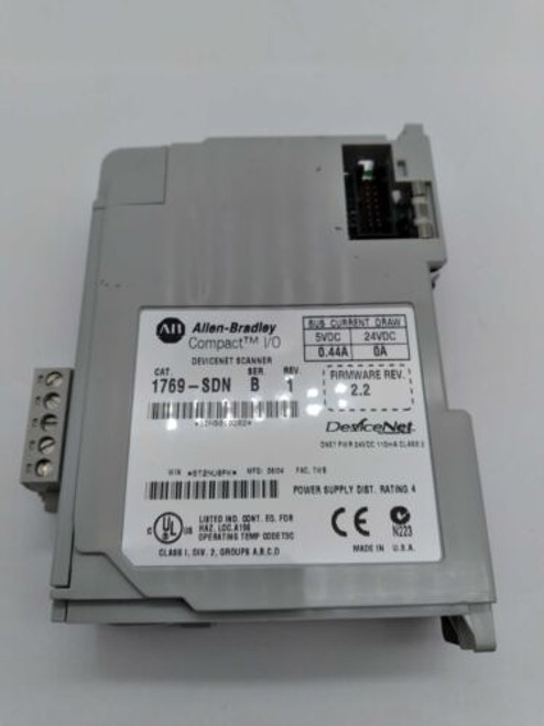 Allen-Bradley 1769-Sdn Sb Ser. B Tested Devicenet Scanner For Micrologix & Compa