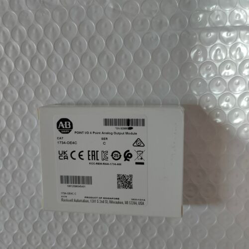 1734-Oe4C Allen-Bradley Point I/O 4-Point Output  Module New Sealed 2021