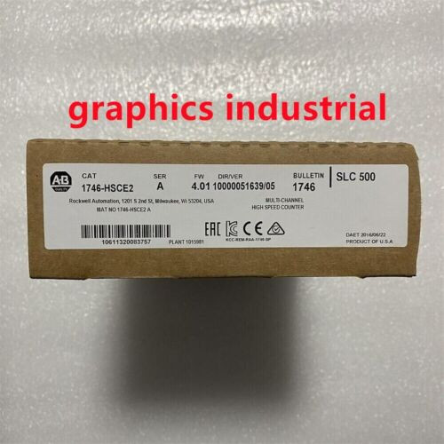 Ab New Allen-Bradley 1746-Hsce2 Ser A Multi-Channel High Speed Counter Module Ab