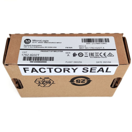 Factory Sealed Allen Bradley 1762-Iq32T Ser A Micrologix 32 Point Input Module