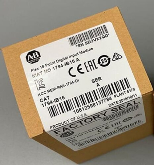 New 1794-Ib16 Allen Bradley Flexlogix 1794Ib16 New 1794-Ib16 Allen Bradley Flexlogix 1794Ib16
