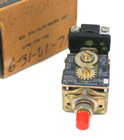 Nuovo Allen Bradley 836-Al32-Nkchs Pressione Controllo Modulo 836Al32Nkchs