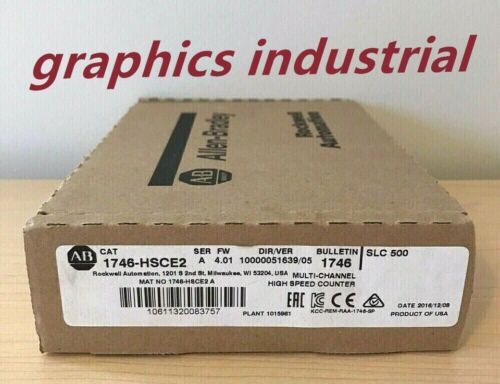 New Factory Sealed Allen-Bradley 1746-Hsce2 High Speed Counter Module