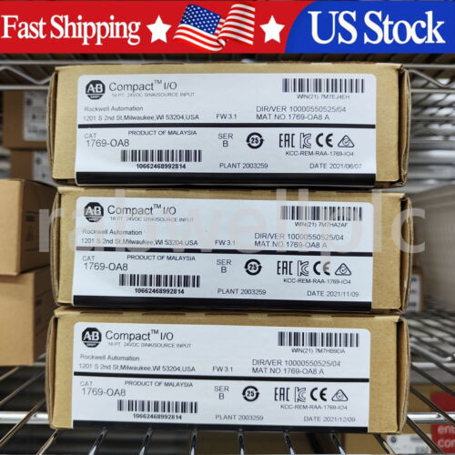 New Sealed Allen-Bradley 1769-Oa8 Compactlogix Plc Output Module Ab 1769Oa8 Us