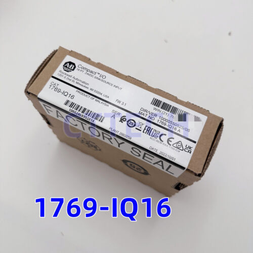 1769-Iq16 Sera Allen-Bradley 1769Iq16 Compact 16 Pt.24Vdc Input Module Ab Us Tx