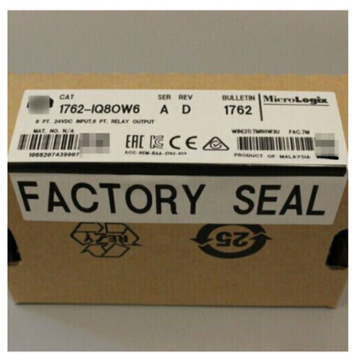 New Factory Sealed Ab 1762-Iq8Ow6 Ser A Micrologix Combination Module 1762Iq8Ow6