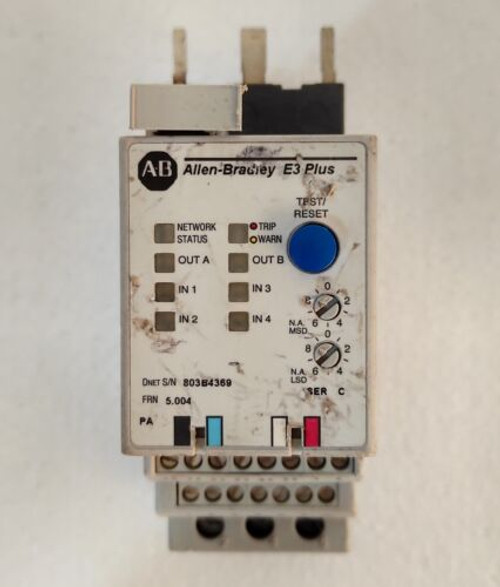 Allen Bradley 193-Ec5Dd Ser. C E3 Plus Overload Relay 9-45A
