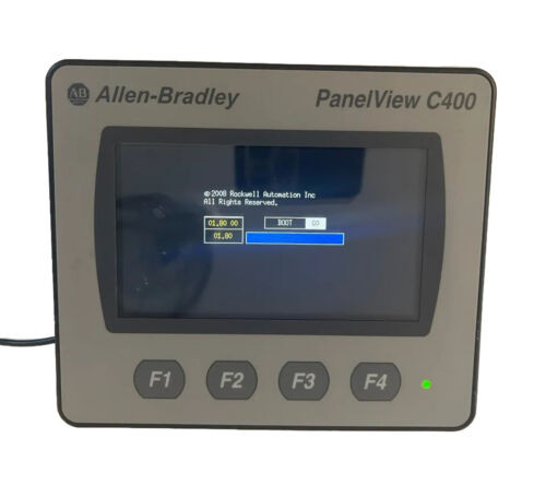 Allen Bradley 2711C-T4T Series A Panelview C400 Color Lcd Touch Screen