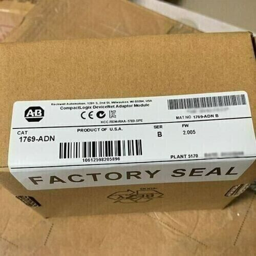 New Sealed Allen Bradley 1769-Adn Ser B Compactlogix Devicenet Adaptor Module