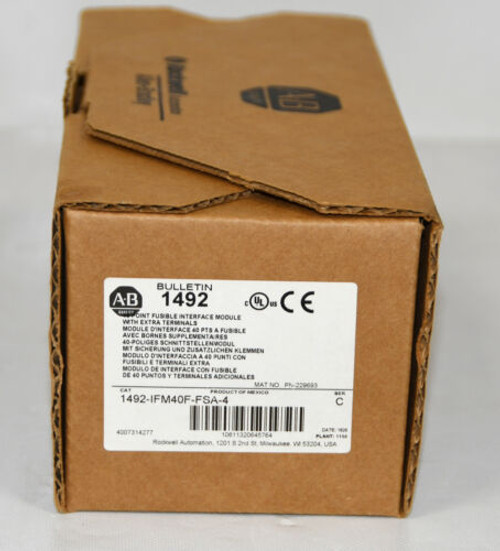 New Allen Bradley 1492-Ifm40F-Fsa 4  Feed-Through