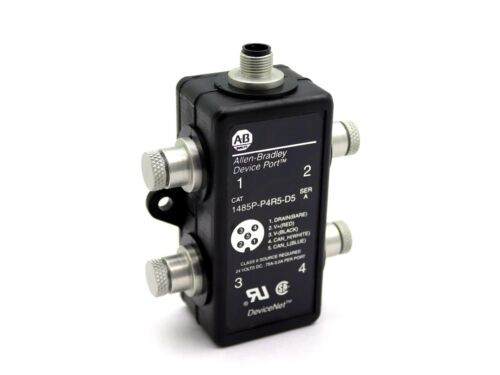 Allen Bradley 4 Outlet Micro-Plex Junction Box 1485P-P4R5-D5 New Open Box