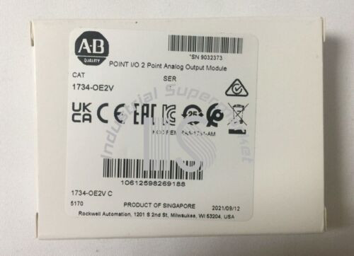 Allen-Bradley 1734-Oe2V Point I/O 2 Point Analog Output Module 1734Oe2V