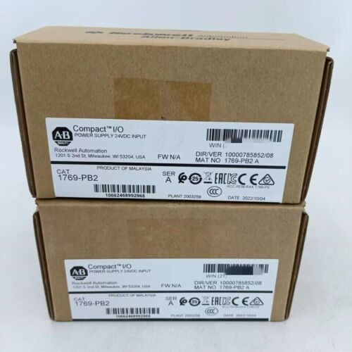 New Factory Sealed Ab 1769-Pb2 /A Compactlogix Dc 2A/0.8A Power Supply/