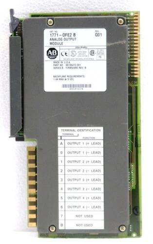 Allen Bradley 1771-Ofe2B Analog Output Module 96135472