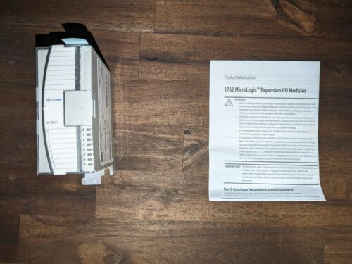 Allen Bradley Micrologix 1762-Ia8  Ser A Rev C 120V Ac Input Module