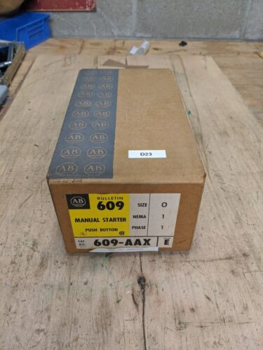 Allen Bradley 609-Aax Ser. E