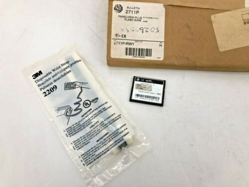 Allen Bradley 2711P-Rw1 Ser H Panelview Plus 64Mb Compactflash Card New Surplus