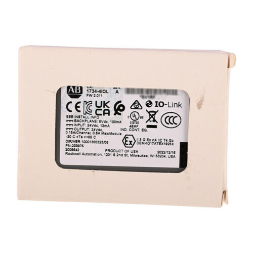 Allen-Bradley 1734-4Iol 4 Channel I/O-Link Master Module