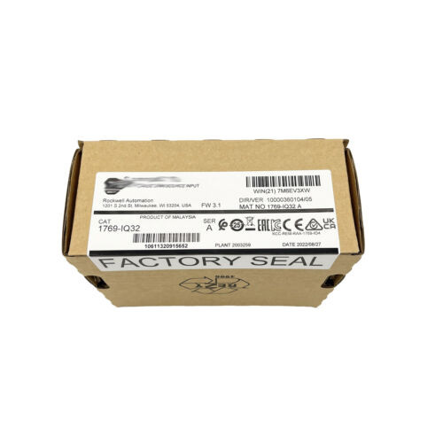 New Sealed Allen Bradley 1769-Iq32 Ser A Compactlogix 24V Dc Input Module