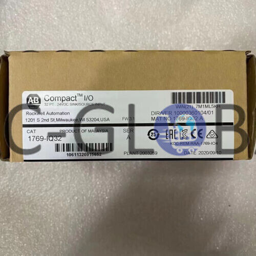 New Allen Bradley 1769-Iq32 24V Dc Input Module ping