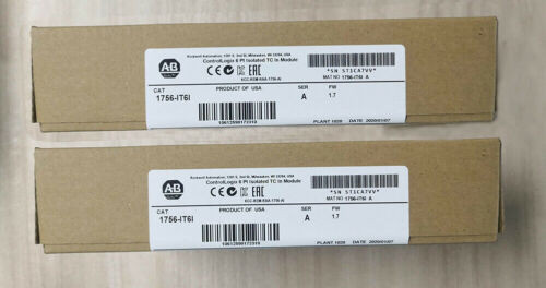 New Factory Sealed Ab 1756-It6I / A Controllogix 6 Point Isolated Input Module