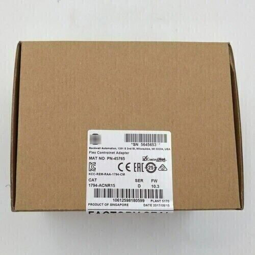 New Factory Sealed Ab 1794-Acnr15 /D Flex I/O Redundant Adapter Module