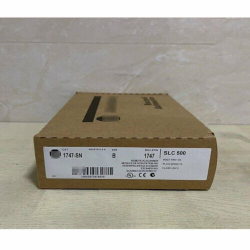 New Factory Sealed 1747-Sn /B Slc 500 Remote I/O Scanner Module 1747Sn 1Pcs