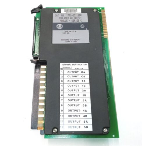 Allen-Bradley Isolated Ac Output Module 1771-Od Series C Nos