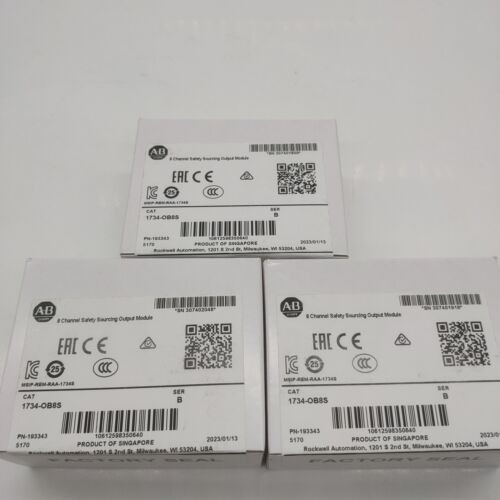 Allen Bradley Safety Output Module 1734-Ob8S New Sealed Us