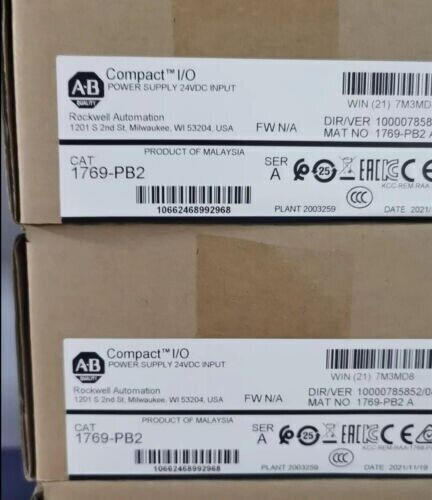 New Sealed Ab 1769-Pb2 / A Compactlogix Dc 2A/0.8A Power Supply