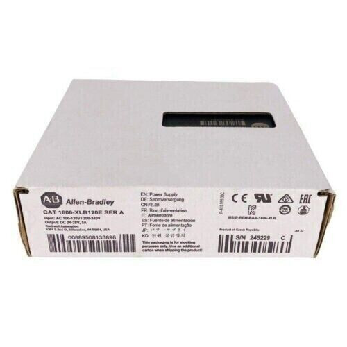 Allen-Bradley 1606-Xlb120E Ser A Power Supply 1606Xlb120E New Factory Sealed
