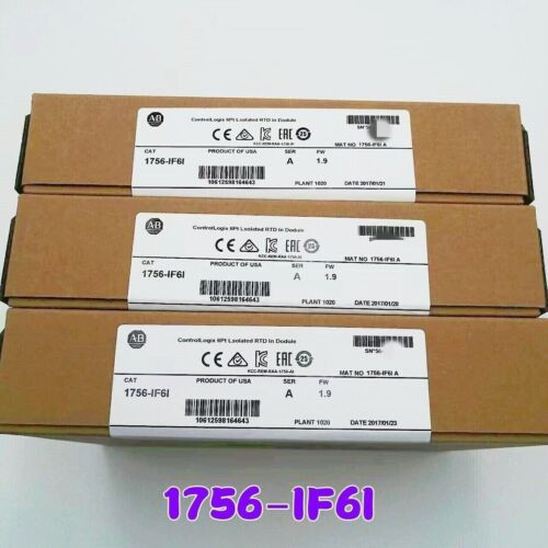 New Factory Sealed Ab 1756-If6I Ser A Controllogix Analog Isolated Input Module
