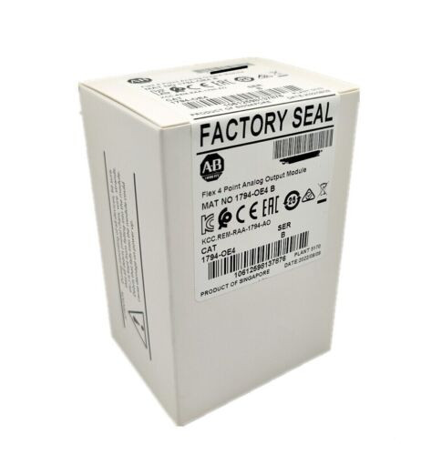 Allen Bradley 1794-Oe4 /B   Flex 4 Point Analog Output Module New Sealed