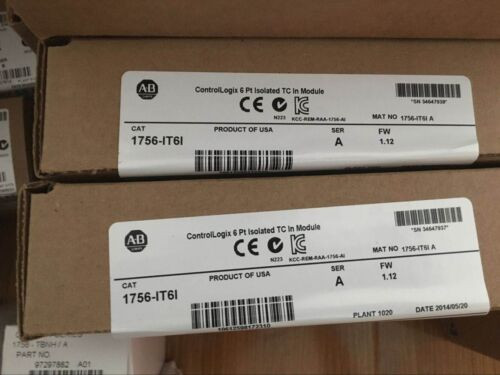 Allen-Bradley Ab 1756-It6I Ser A Controllogix 6 Point Isolated Input Module