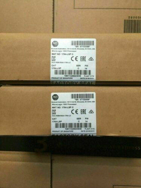 Allen-Bradley Ab 1764-Lsp Ser C Micrologix 1500 Processor Module 1764Lsp