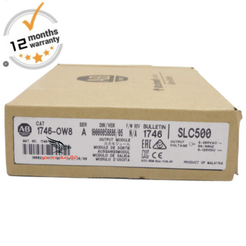 New & Sealed Allen-Bradley 1746-Ow8 Ser A Slc 500 8-Point Relay Output Module Ab