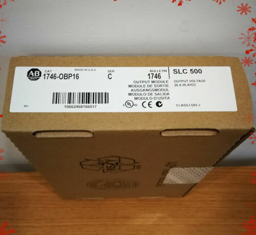 New In Stock  1746-Obp16 Ser C Slc 500 Output Module 1746-0Bp16