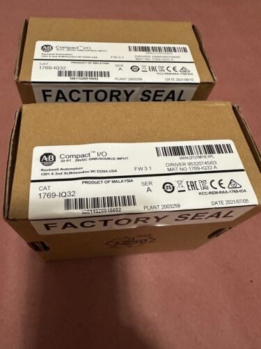 New Factory Sealed  1769-Iq32 /A Compactlogix 32 Pt 24Vdc Input Module