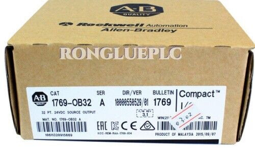 New Sealed Ab 1769-Ob32 Compactlogix 32 Pt 24Vdc Digital Output Module