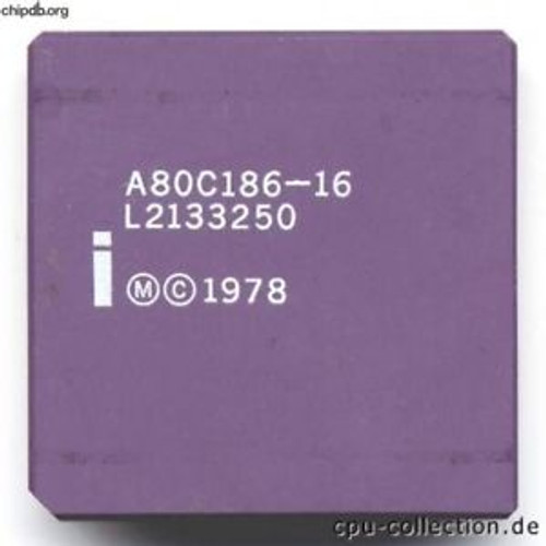 INTEL A80C186-16 DIP-68 CMOS High-Integration 16-Bit