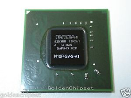 2Pieces Brand New NVIDIA N12P-GV-S-A1  BGA 128bit 256mb Chipset 2011+ TaiWan