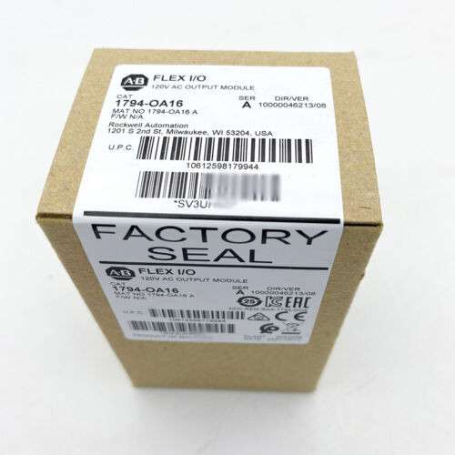 New Allen-Bradley Ab 1794-Oa16 /A Flex 16 Point Digital Output Module 1794Oa16
