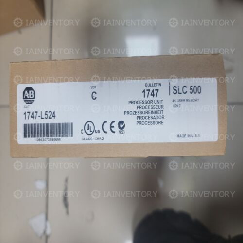 1Pc New  Allen-Bradley 1747-L524 /C Slc 500 Cpu Processor Unit Module