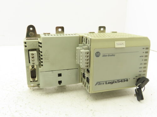 Allen Bradley 1794-L34 A Flex Logix 5434 Processor Unit  24Vdc F/W Rev 8.12