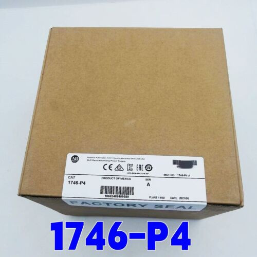 New Sealed Ab 1746-P4 Allen-Bradley 1746-P4 Ser A Slc 500 Power Supply Module