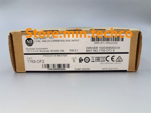 New Allen-Bradley 1769-Of2 Series B Compact I/O Analog Output Module Ab 1769-Of2
