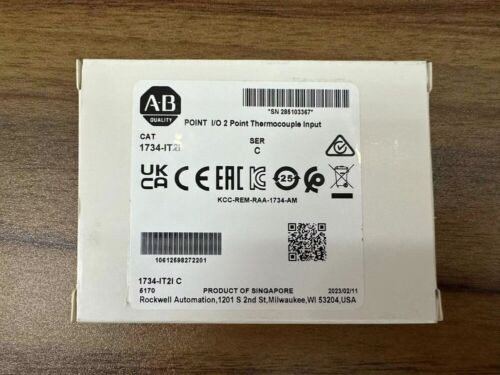 1Pc New Allen-Bradley 1734-It2I Ser C Point I/O 2 Point Input Module