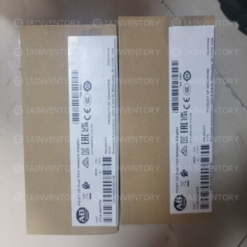 1Pc New  Allen Bradley 1734-Aentr Ethernet Adapter Point I/O Module